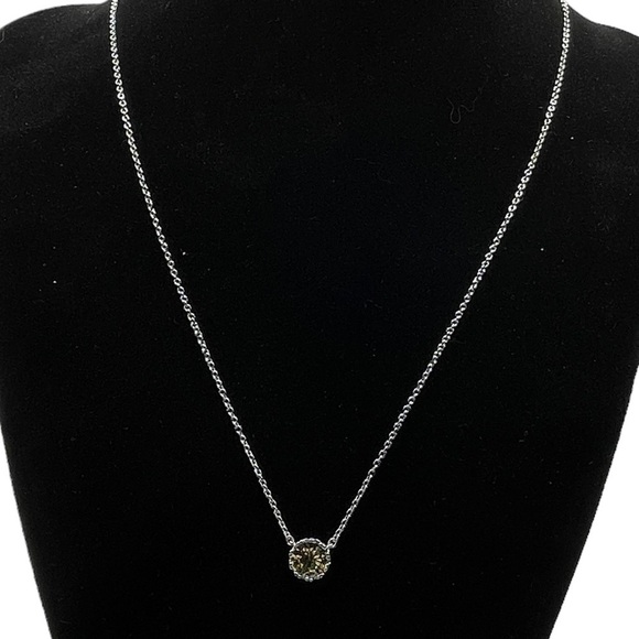 Yalong crown necklace with yellow stone NIB - Picture 1 of 4